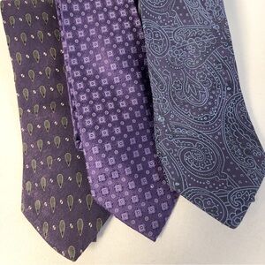 THREE Men’s Ties NWOT